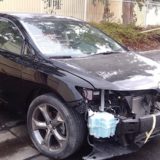 Toyota Venza - Front damage
