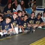 Boy Scout Pack 765 Gathered at the Pinewood Derby Race