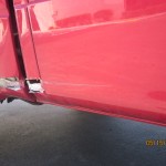 Truck Lower Side Panel Damage