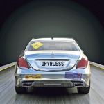 Mercedez Driverless Car, Illustration by Matt Dartford for The Wall Street Journal