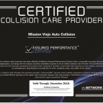 In-Network Collision Care Services Certification