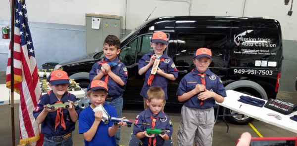 2017 Pinewood Derby Pack 703 Racers _ Mission Viejo Auto Collision